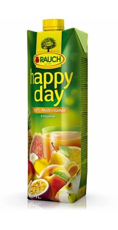 Džús HAPPY DAY 1 l multivitamín 100%