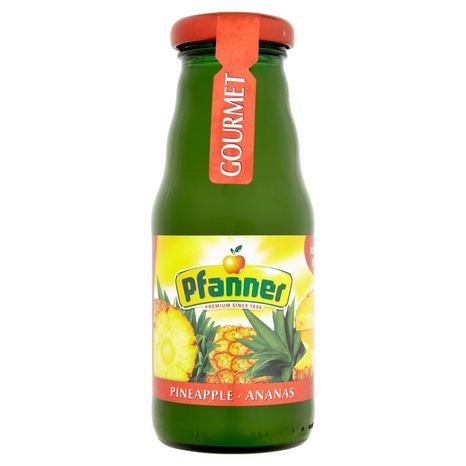 Džús Pfanner 200ml Ananás 100% v nevratnom skle