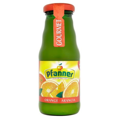 Džús Pfanner 200ml Pomaranč 100% v nevratnom skle