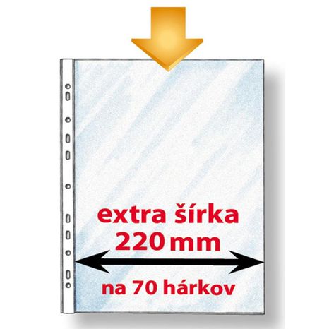 Euroobal A4 matný 50 μm 50 ks/bal. extra široký ppKARTON