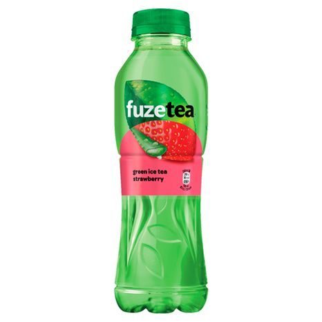 Ľadový čaj FUZETEA jahoda aloe 500 ml PET 12 ks/bal.