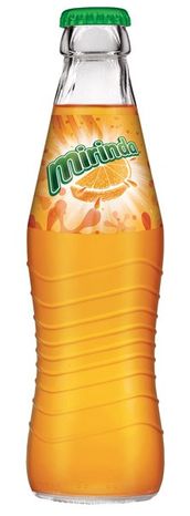 MIRINDA pomaranč sklo 0,25 l  24 ks ""VO VRATNOM OBALE VO4, VO6