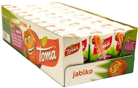 Nektár Toma jablko 27x250 ml