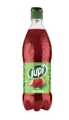 Sirup Jupí 0,7 l Jahoda